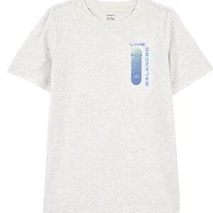 Carter’s Boys Skateboard Graphic Short Sleeve Tee - Size 6